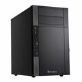 Silverstone Silverstone Technology Mid-Tower Micro-ATX PC Case with Dual USB 3.0 Ports - Black SI476510